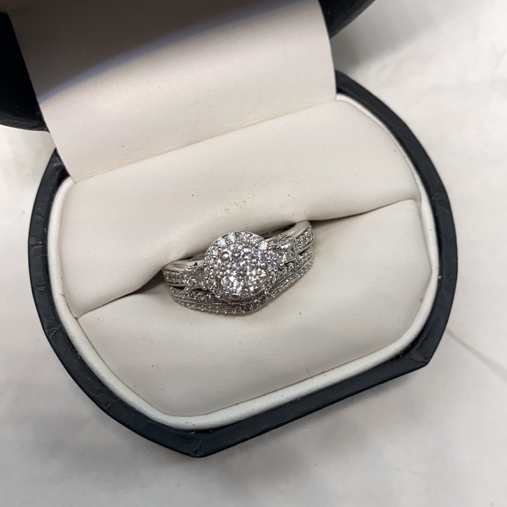 Bridal set Diamonds Ring - Picture 12 of 12